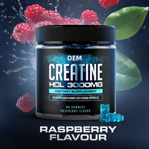 Gummies de créatine monohydrate en marque privée OEM, gummies pré-entraînement pour la croissance musculaire, pilules - Product Image 4