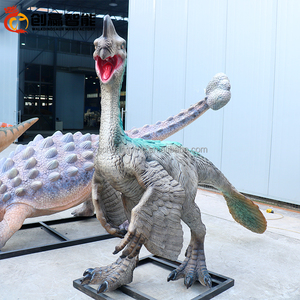 <span class=keywords><strong>Oviraptor</strong></span> de dinosaurio de fibra de vidrio grande de 3,5 metros para exteriores - Product Image 4
