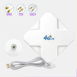 <span class=keywords><strong>Antena</strong></span> 4G LTE de alta ganancia 35dBi en/exterior 700-2700MHz <span class=keywords><strong>Antena</strong></span> de Panel amplificador de señal de teléfono móvil SMA-macho TS9 CRS9 2M Cables RG174 - Product Image 2