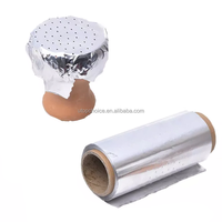 Papier d'aluminium perforé 20 microns pour charbon de chicha, avec logo personnalisé en relief, pour narguilé et chicha