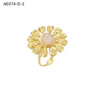 Bague tendance avec PIEDRA A0374 pour femme, bijoux de haute qualité - Product Image 2