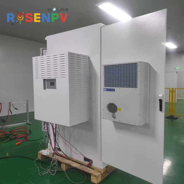Outdoor Power Storage System LiFePO4 Lithium Battery 100kWh-200kWh Built-In Inverter BMS IP65 Rated