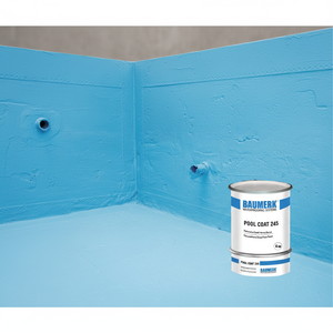 Revêtement imperméable de peinture de piscine bleue à base de résine de polyuréthane - Product Image 3
