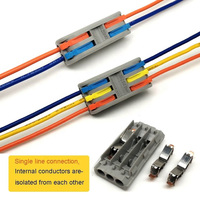 Schnellverbindungs-Klemmenblock PCT-2 Serie 32A 250V Kompakter Verbindungsanschluss für LED-Streifen & Stromverkabelung