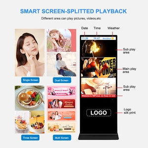 43 50 55 65 inch Android 11 2 + 16GB 2K/4K Full HD tầng đứng <span class=keywords><strong>LCD</strong></span> quảng cáo Màn hình hiển thị quảng cáo người chơi - Product Image 3