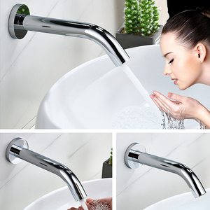 Robinet de capteur de lavage des mains à cellule photoélectrique <span class=keywords><strong>DC</strong></span> pour salle de bain sans contact d'hôtel - Product Image 3