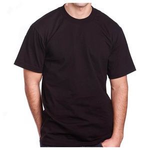 Camiseta blanca lisa en blanco barata de algodón personalizada con logotipo a granel - Product Image 1