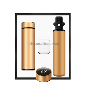 Tai Nghe Không Dây Mới Nhất + Dù + Cốc Hút Chân Không Bộ Quà Tặng Điều Hành Có Thể Được Tùy Chỉnh - Product Image 3