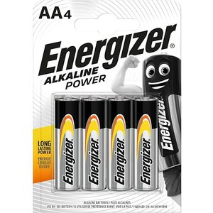 Pile alcaline Energizer AA 1,5 V, lot de 4, longue durée de vie - Product Image 1