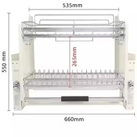CCH Cozinha Armazenamento Sistema Multifuncional Soft Close Cabinet Tall Pantry Unit Retire Cestas