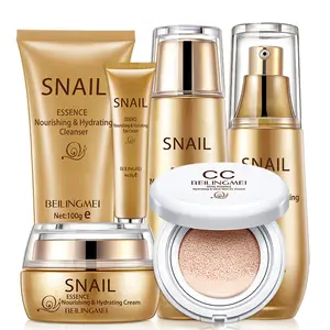 Kit de soins pour la peau éclaircissante anti-vieillissement, produit de beauté OEM clou 24k, ensemble de crème blanchissante pour la peau, 2021