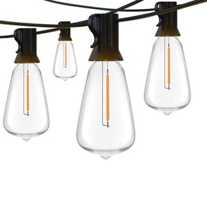 <span class=keywords><strong>Guirlande</strong></span> lumineuse <span class=keywords><strong>solaire</strong></span> LED étanche IP44 ST38, blanc chaud 2700K, conique, pour camping en plein air, décoration <span class=keywords><strong>de</strong></span> fête - Product Image 4