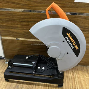 Scie à onglet coulissante industrielle de haute qualité 355 mm, haute puissance 2300 W, avec lame à profil arrondi pour la découpe de profilés métalliques - Product Image 3