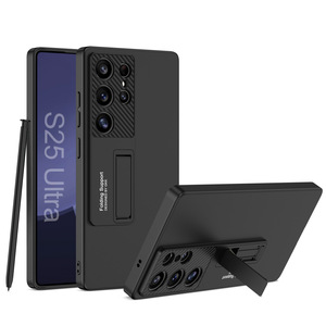 <span class=keywords><strong>Cover</strong></span> Rigida in PC con Supporto per <span class=keywords><strong>Samsung</strong></span> <span class=keywords><strong>Galaxy</strong></span> S25 <span class=keywords><strong>Ultra</strong></span> S24 S23 <span class=keywords><strong>S22</strong></span> <span class=keywords><strong>Ultra</strong></span>, Custodia Antiurto per Telefono Cellulare da Uomo - Product Image 6