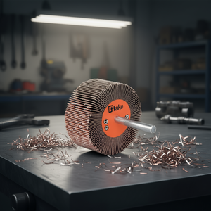 Ttake Abrasive Flap <b>Wheel</b> 80x30 Mm 6 Mm Shaft Corundum <b>Grinding</b> <b>Wheel</b> - Product Image 3