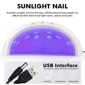 Lampe UV LED portable pour ongles, idéale comme cadeau fantaisie pour femme, séchoir à ongles pour promotion en gros - Product Image 4