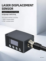 Capteur de distance laser CORON GLZ-D20MNUIR, sortie analogique NPN RS485, connecteur M12, optique à semi-conducteurs rouge, longue portée 20 mètres