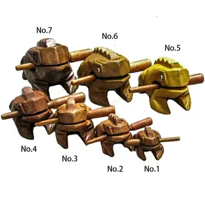Großhandel Kinder Musikspiel zeug Benutzer definiertes Logo Holz Handwerk Lucky Frog Musical Holz spielzeug
