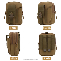 Sac Tactique à Bandoulière Unique pour Extérieur, Sacoche de Ceinture, Pochette Sécurité, Sac de Poitrine, Poche pour Gadgets, Holster Multifonction pour Téléphone Portable