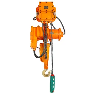 1ton 2ton 2.5ton 3ton 5ton 7ton 10ton Explosion Proof Electric Chain Hoist With Electric Trolley