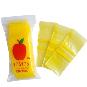 Bolsas Ziplock Pequeñas Personalizadas de Plástico LDPE Ecológicas con Cierre Hermético Transparente 1515 para Apple Mini - Product Image 1