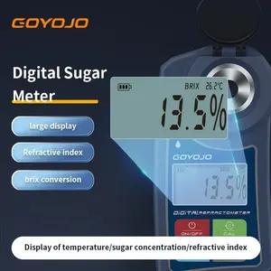 Digitale Refractometer <span class=keywords><strong>Brix</strong></span> Meter Ce Gecertificeerd Plastic Nieuwe Vruchtensapdranken Sprite Drank Suikertester Meter Suikergehalte - Product Image 4