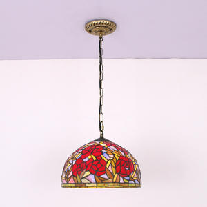 Lustre industriel vintage Ouhaodi modèle OHD-D016, forme rectangulaire, verre teinté, blanc chaud, chambre à coucher, bureau, entrée, balcon - Product Image 3