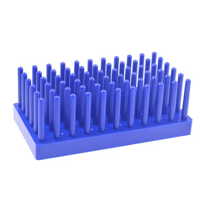 ชั้นวางหลอดทดลองในห้องปฏิบัติการ รุ่น 102 สำหรับวางหลอดทดลองและตากหลอด - Product Image 2