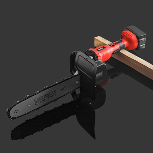 <b>Mini</b> Chainsaw 12 In Battery Powered Cordless Electric <b>Saw</b> For Household DIY Use - Product Image 1