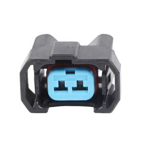 2-Wege-Buchse Elektrisch 6189-0553 Einspritz ventil Sensor Schwarz Auto-Anschluss - Product Image 2