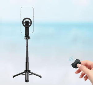 Mini bâton de <span class=keywords><strong>selfie</strong></span> magnétique pliable <span class=keywords><strong>Bluetooth</strong></span> portable - Product Image 3