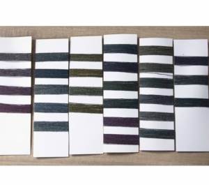 Fibra preossidata e Lycell o Nylon 30s/2 indice limitante di ossigeno 32 + filato di colore misto tinto ritardante di fiamma - Product Image 6