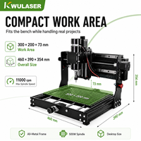 Reliable 3020 Plus CNC Wood Router 300x200mm Candle Control Laser Engraver Compatible Laser Engraving Machine Upgrade Ready