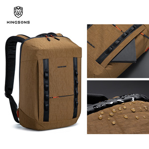 Kingsons Nylon Waterproof <b>Backpack</b> 20-35L Laptop <b>Compartment</b> Unisex Everyday Use - Product Image 4