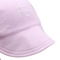 Sombrero de Sol de Verano para Bebé, de Algodón Orgánico con Spandex, con Logotipo Personalizado Bordado, Protección UV, Transpirable, Tipo Cubo para Niños Pequeños