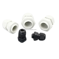 Les glandes de câble en plastique en nylon du CE M72 * 2 imperméabilisent IP68 pour les boîtes de jonction électriques de panneaux