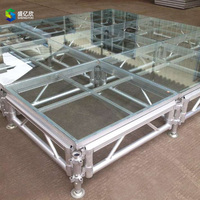 Panneaux en aluminium finition bois sur mesure, épaisseur 18 mm, capacité de charge 1000 kg, pour plateformes de scène extérieures