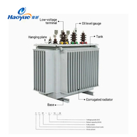 Transformateur immergé dans l'huile S13 haute tension 10KV, entrée MV&HV, fréquence 50Hz, triphasé 110V/220V, 100kVA 125kVA 160kVA