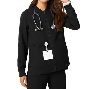 Uniforme d'hôpital, blouses médicales, infirmière, sur mesure, manches longues, blouse blanche, blazer pour homme, veste bomber réversible pour infirmière, costume pour femme - Product Image 5
