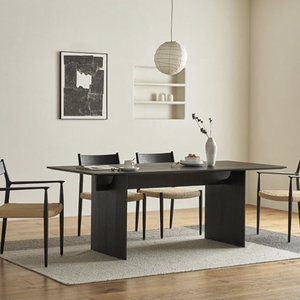 Mesa <span class=keywords><strong>de</strong></span> <span class=keywords><strong>comedor</strong></span> <span class=keywords><strong>de</strong></span> <span class=keywords><strong>madera</strong></span> maciza estilo Wabi Sabi, muebles rectangulares <span class=keywords><strong>de</strong></span> <span class=keywords><strong>diseño</strong></span> <span class=keywords><strong>para</strong></span> Hotel, apartamento, Villa, casa <span class=keywords><strong>de</strong></span> familia <span class=keywords><strong>para</strong></span> sala <span class=keywords><strong>de</strong></span> estar - Product Image 5