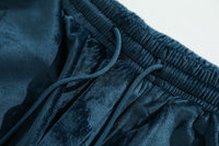 Joggeur en velours pour hommes, pantalon de survêtement, personnalisé, pour automne, avec Patch en caoutchouc, cordon de serrage, grande taille, Cargo