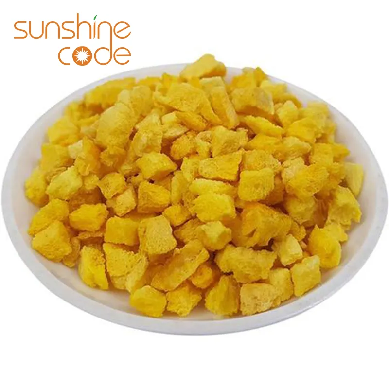 Codice del sole cubetti di mango congelati dadi di polpa di mango indiano importatori di mango in cina