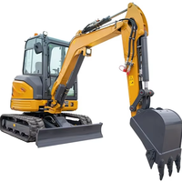 Nouvelle machine de construction à chenilles en caoutchouc optionnelles XE27E de 2,7 tonnes avec châssis hydraulique rétractable