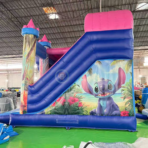 Château gonflable de qualité supérieure avec impression numérique, combo <span class=keywords><strong>triple</strong></span> château gonflable pour saut et rebond pour les fêtes - Product Image 3