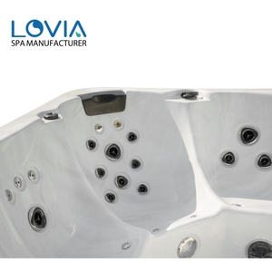 Bain à remous extérieur canadien de luxe le plus vendu, spas et bains à remous Balboa pour l'extérieur - Product Image 4