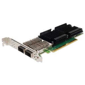การ์ดเชื่อมต่อเครือข่ายเซิร์ฟเวอร์ MCX516A-CDAT ConnectX-5 Ex EN แบบสองพอร์ต 100GbE QSFP28 PCIe4.0 x16 100G NIC - Product Image 2