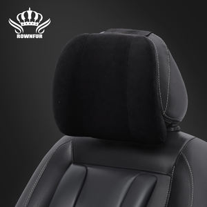 Almohada de reposacabezas de primera calidad, fácil de limpiar, hebilla de espuma viscoelástica, almohada de descanso para coche para conducir, viajar - Product Image 3