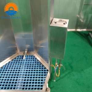 Laveuse d'uniformes commerciale haute performance en acier inoxydable pour la restauration, <span class=keywords><strong>l</strong></span>'abattage et les cuisines hospitalières - Product Image 4