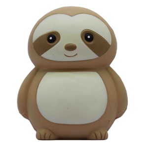 Balle anti-stress en PU en forme de paresseux avec logo personnalisé, jouet sportif à bas prix pour cadeaux d'enfants - Product Image 1