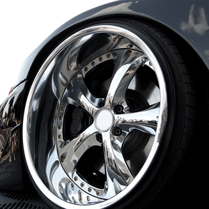 定制2/3件式银色抛光合金轮毂17 18 19 20英寸深盘锻造镀铬轮毂5x120 5x114.3适用于日产Supra - Product Image 1